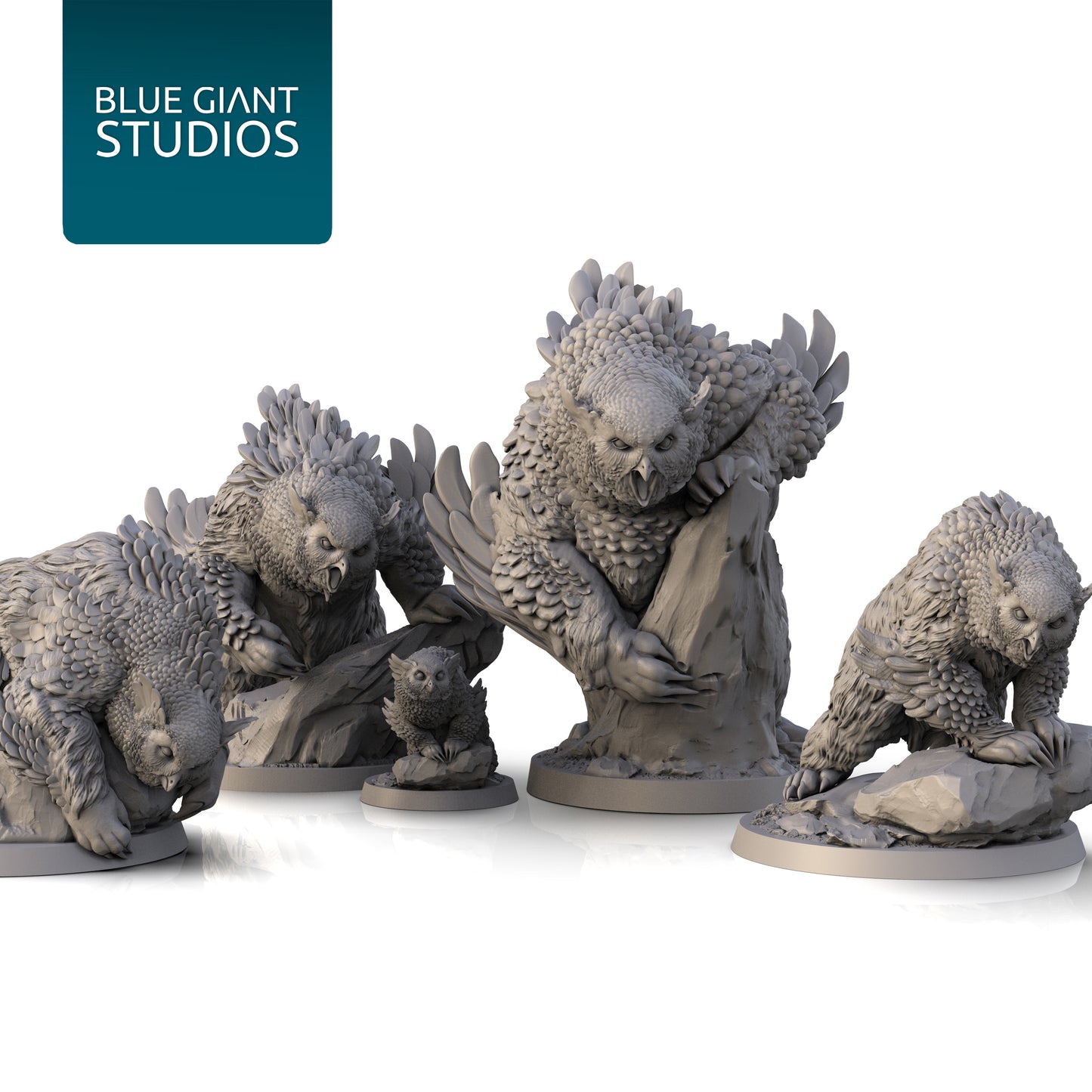 STL Encounter Pack | Owl Beast Den