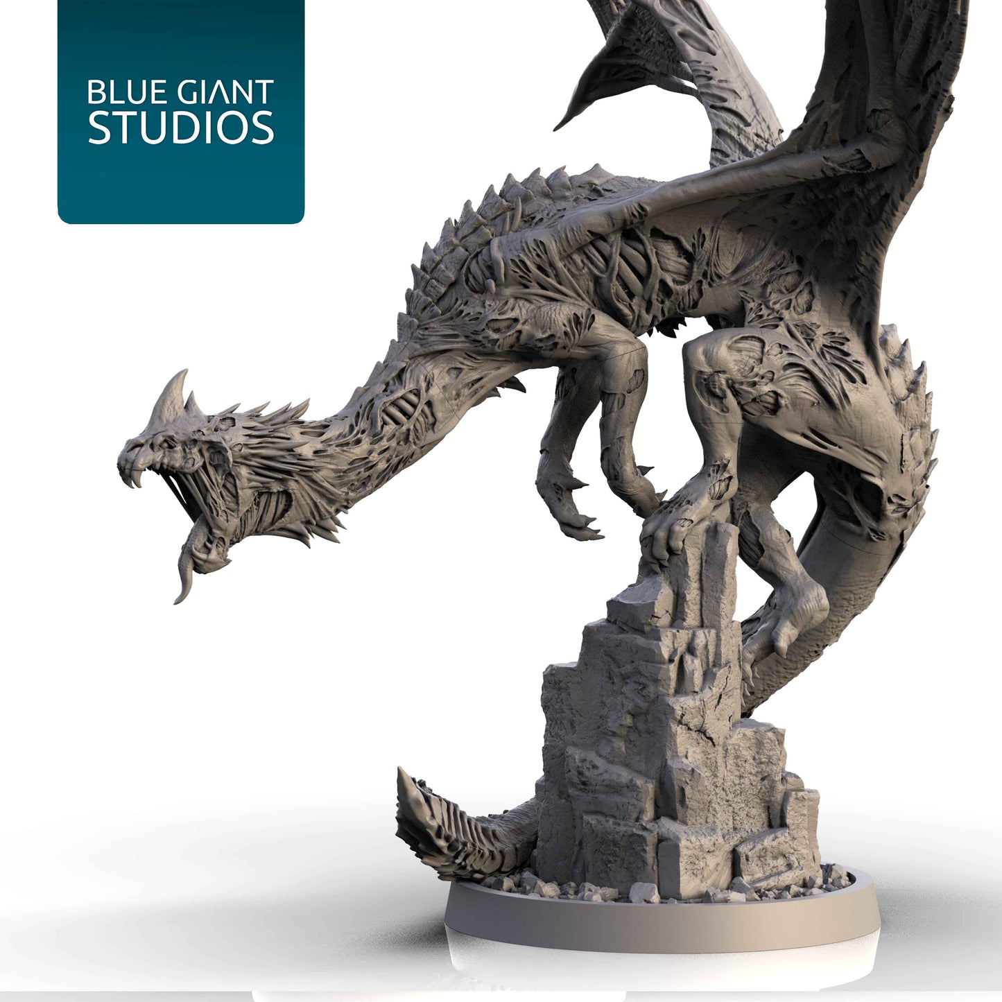 Free STL Dragon | Ulthrak the Eternal
