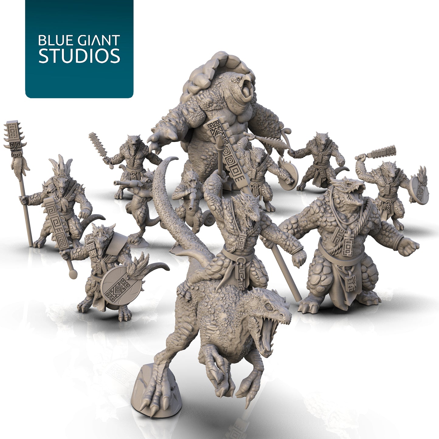 STL Encounter Pack | Lizardmen