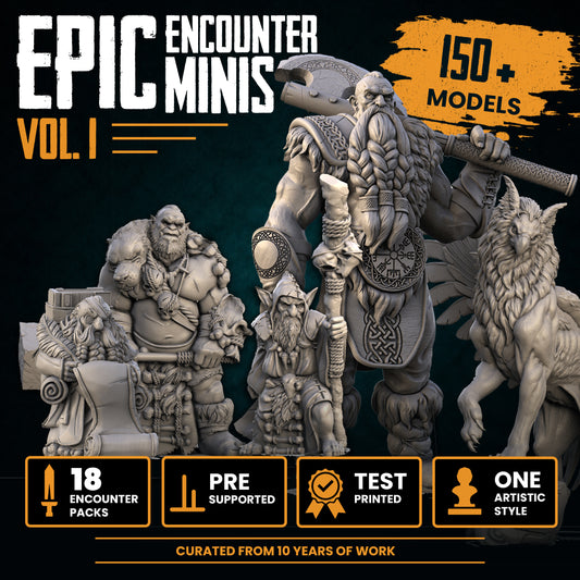 Epic Encounter Minis- Vol. 1