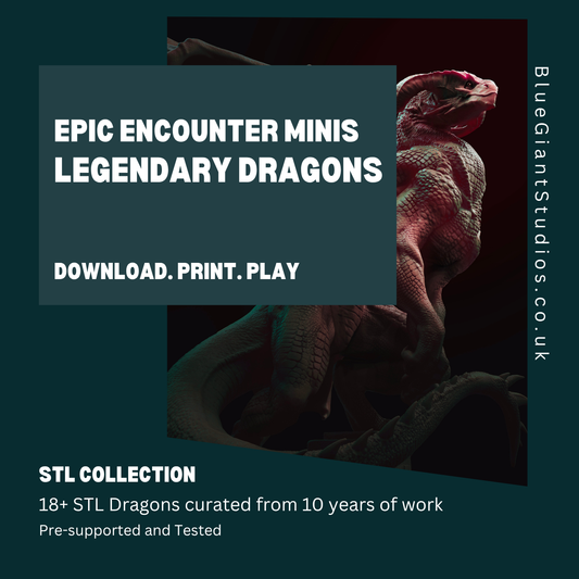 Epic Encounter Minis - Legendary Dragons Collection