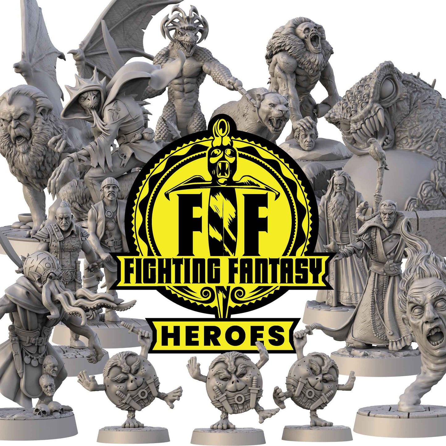 Fighting Fantasy Heroes | Core STL Collection
