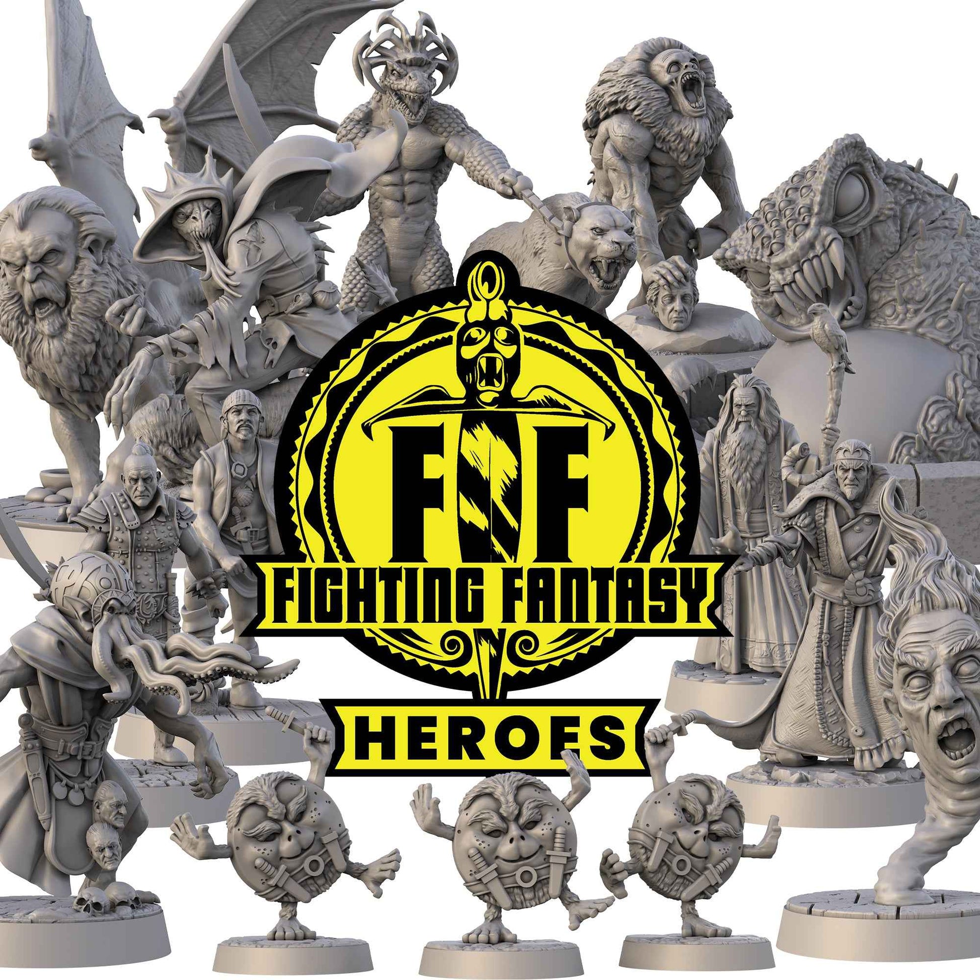 Fighting Fantasy Heroes | Core STL Collection
