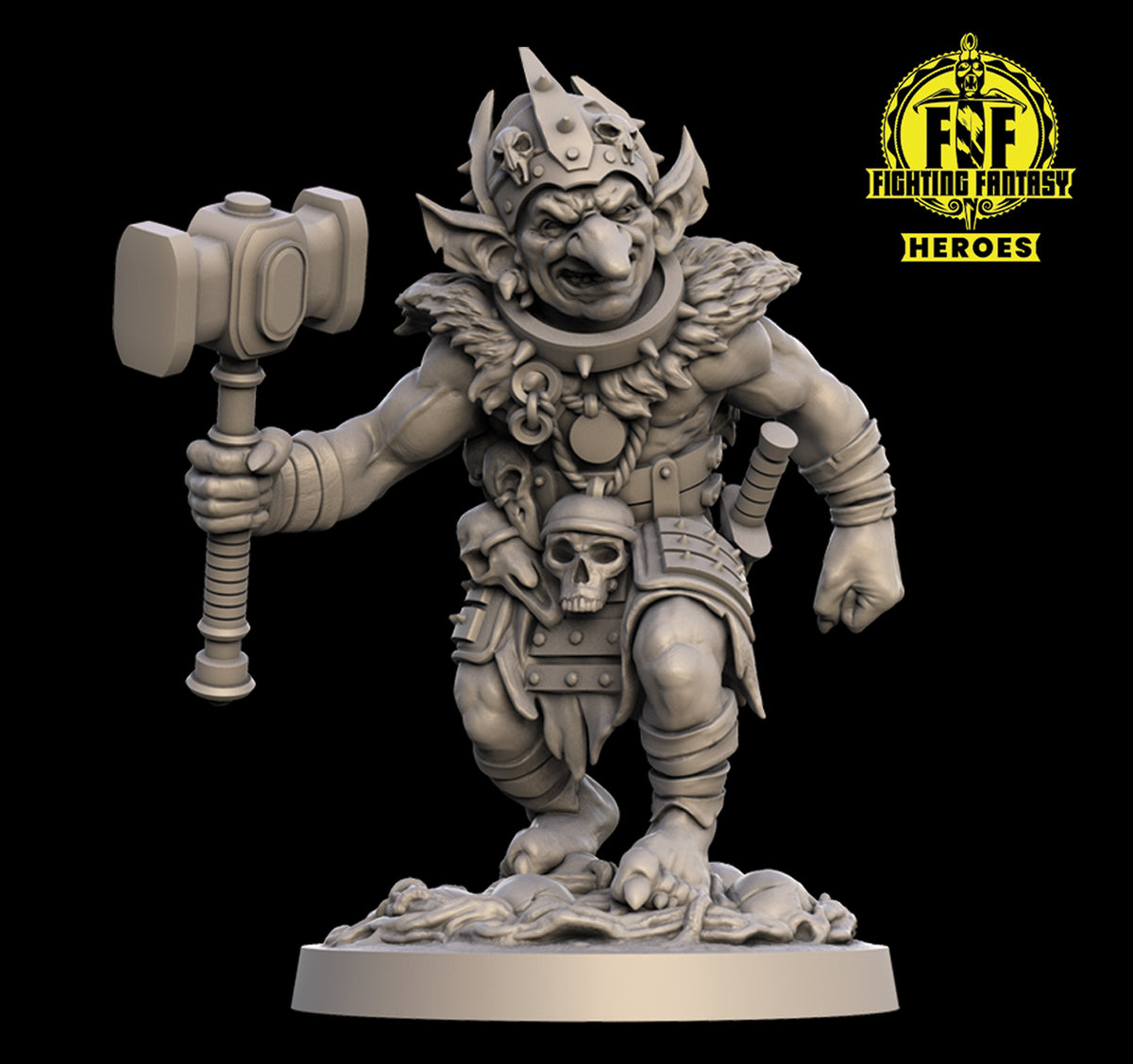 Grizzle the Goblin  - Resin Cast 75mm Limited Edition (100)