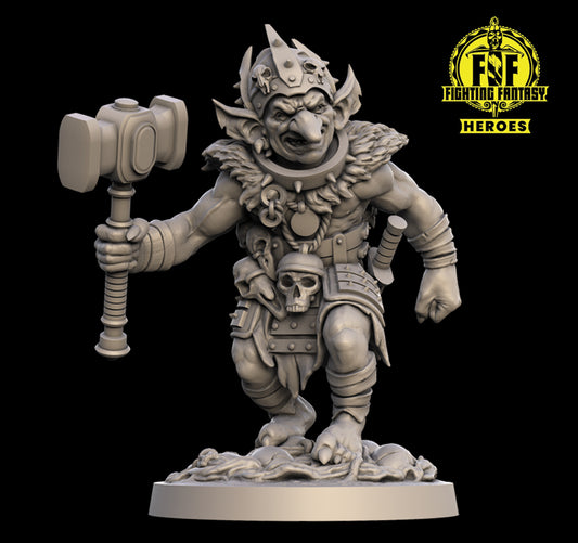 Grizzle the Goblin  - Resin Cast 75mm Limited Edition (100)