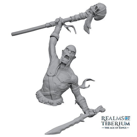 Rashek - Orc Necromancer Bust