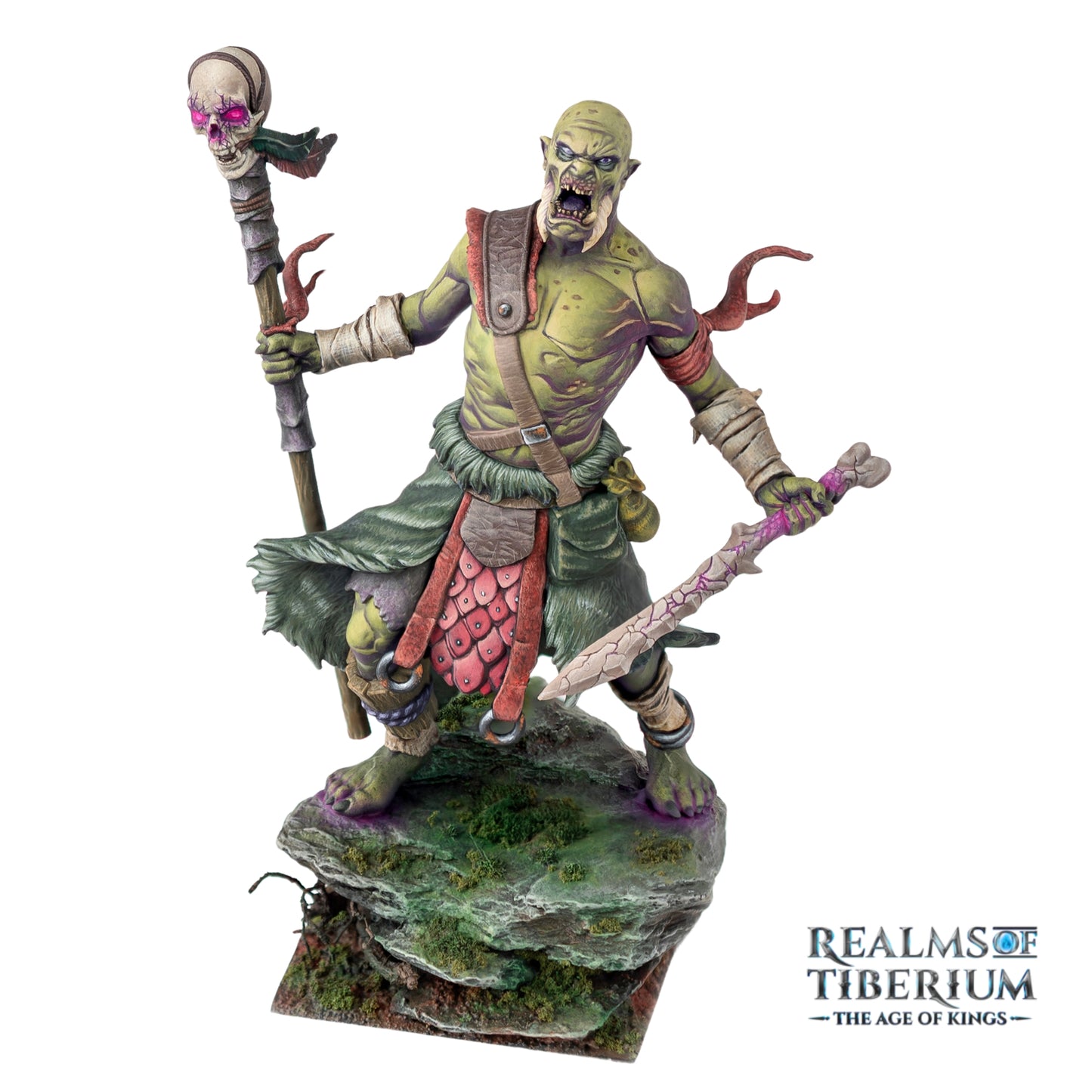 Rashek - Orc Necromancer 75mm