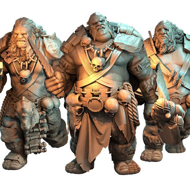 Atlantis Miniatures Ogre Squad 3